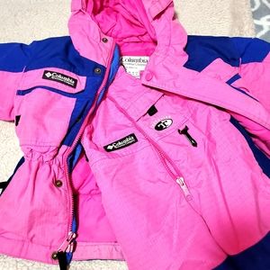 Columbia Toddler Girls Snowsuite.